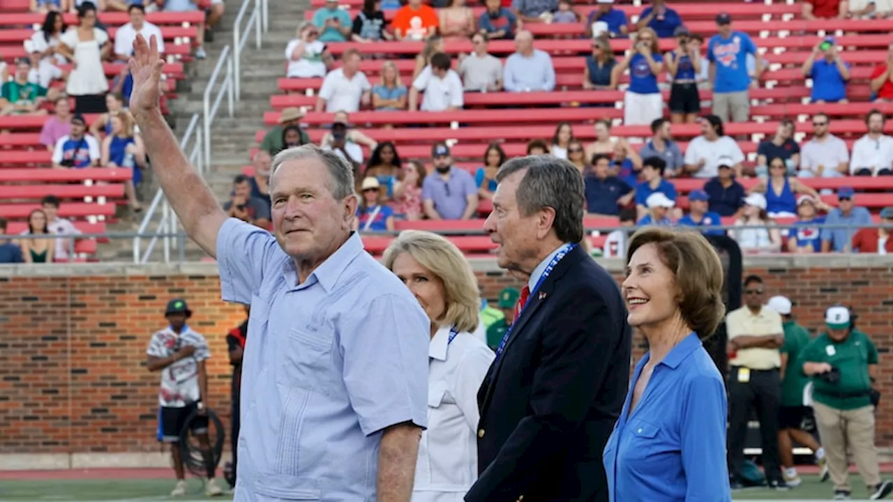 George W. Bush, Bryson DeChambeau among stars in attendance for SMU’s ACC debut