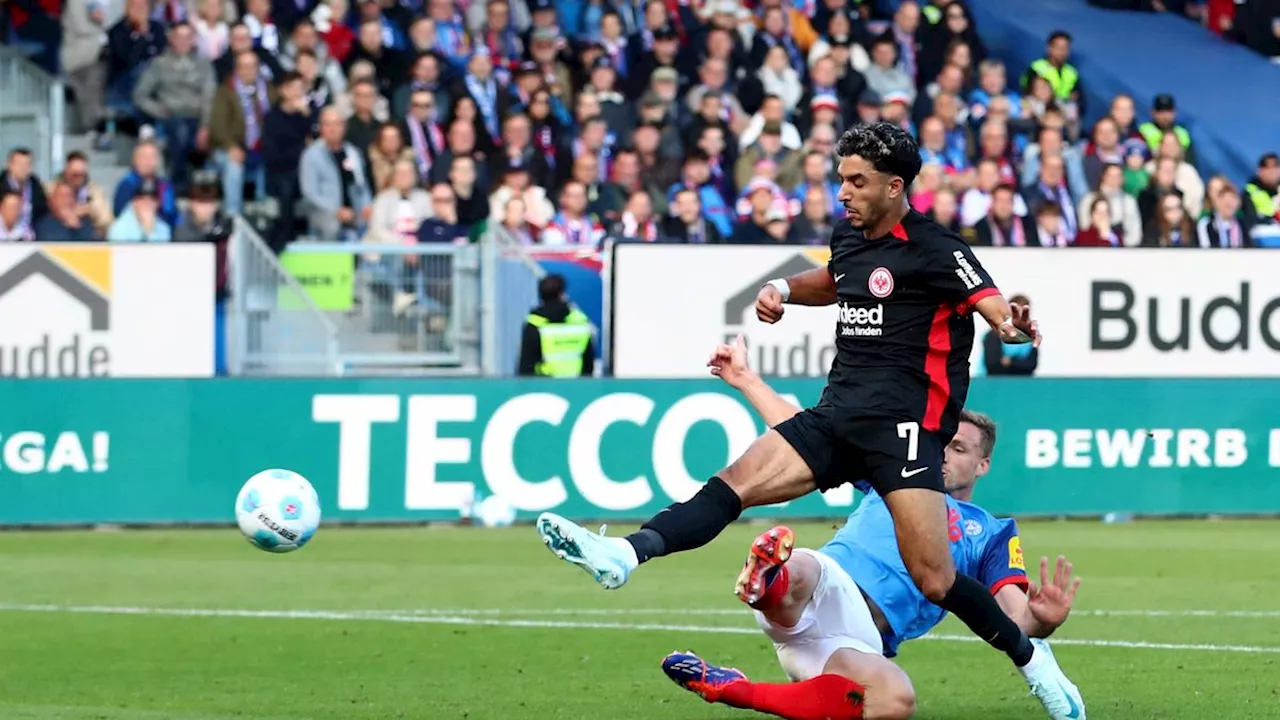 Bundesligasieg in Kiel: Überragender Marmoush macht Frankfurt zum ersten Bayern-Verfolger