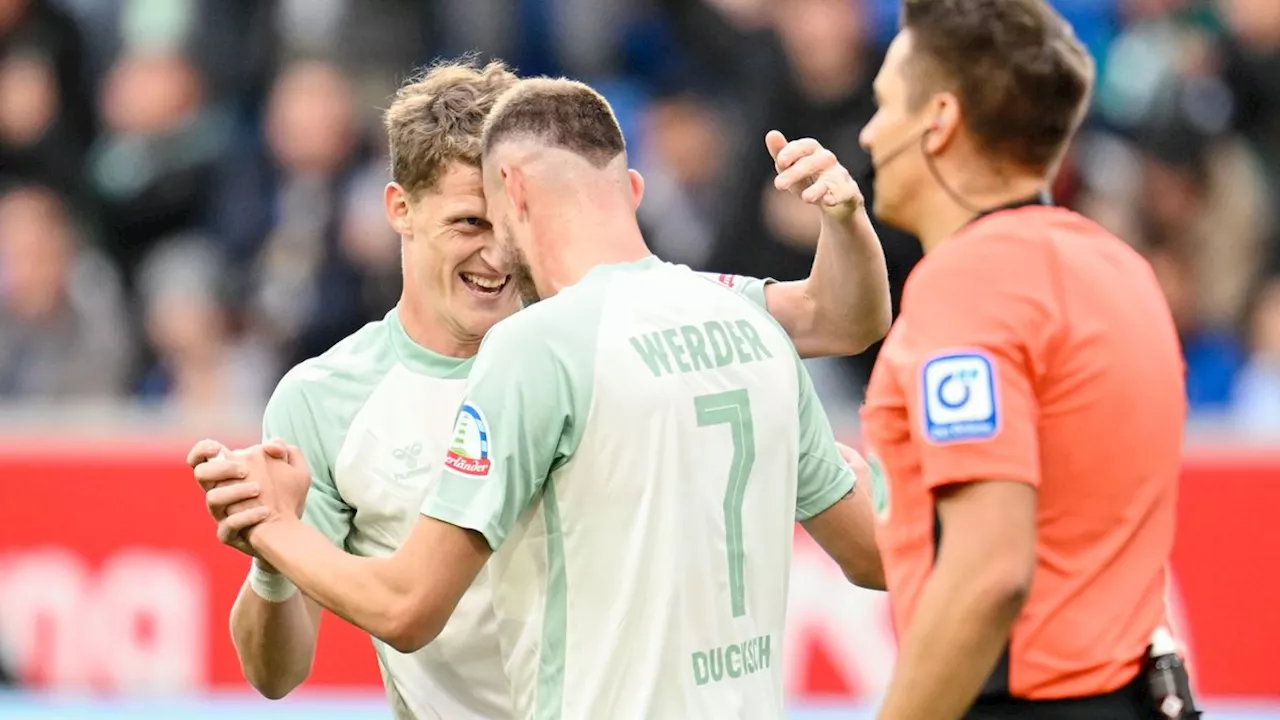 Niederlage nach Platzverweis: Hoffenheim verspielt 3:0-Führung und blamiert sich gegen Bremen