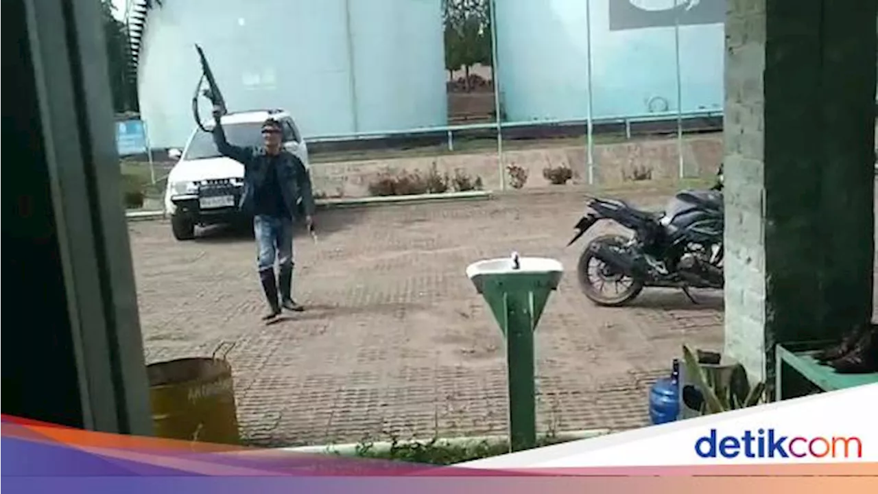 Residivis di PALI Ngamuk-Tembak Polisi, Minta Kerjaan di Perusahaan Sawit