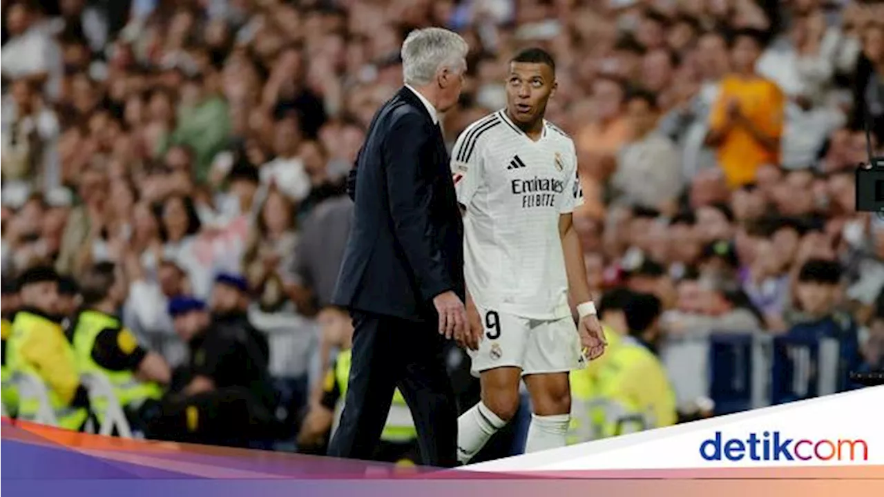 Mbappe Absen di Derby Madrid: Ancelotti Yakin Los Blancos Bisa Menang