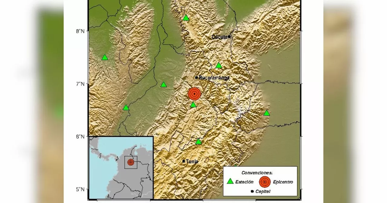 Fuerte sismo sacudió parte de Colombia en la madrugada de este domingo