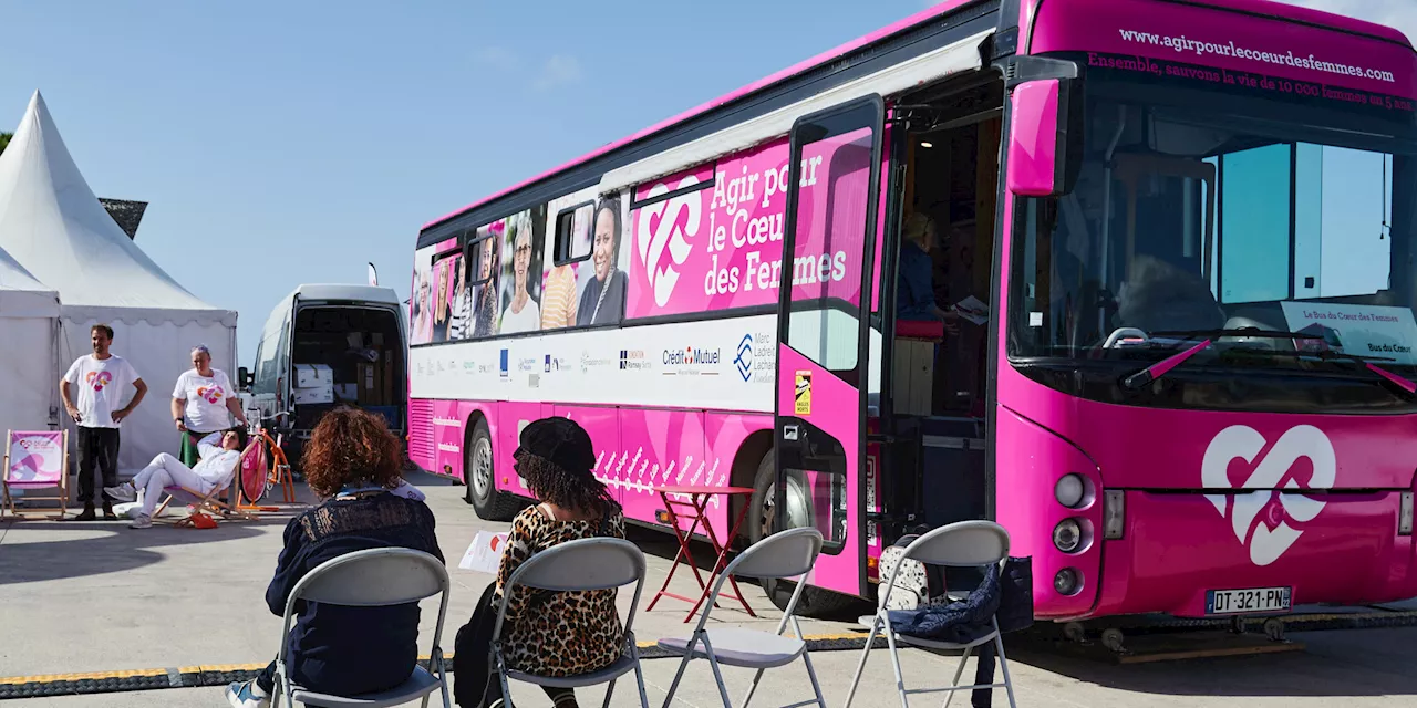 Journée mondiale du cœur : le Bus du Cœur des Femmes continue de parcourir la France