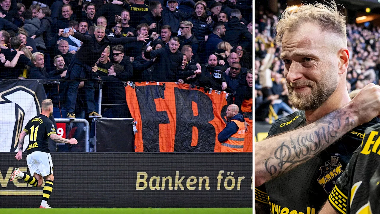 John Guidetti hjälte för AIK på stopptid mot Hammarby