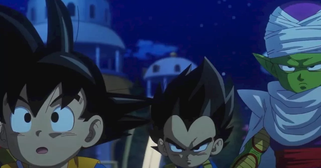 Este es el arte oficial de Goku y Vegeta en el nuevo anime de Toei Animation