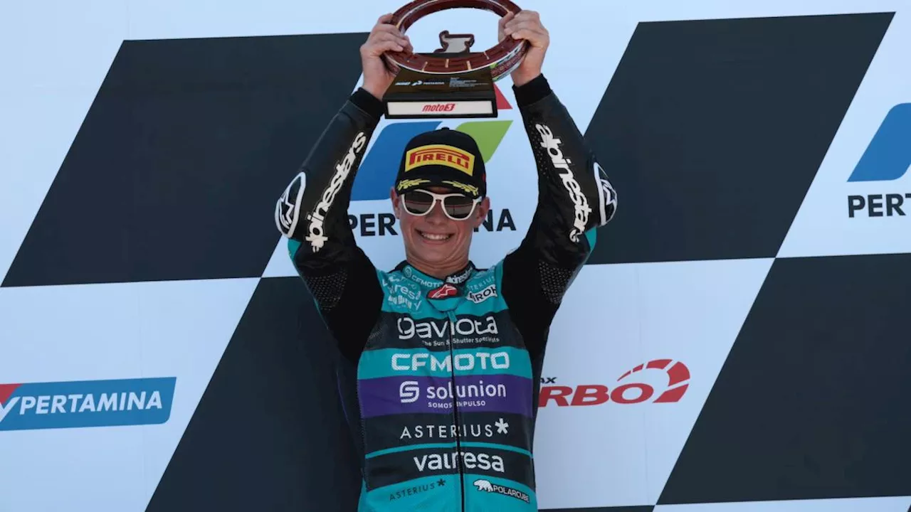 Ancora David Alonso, per la nona volta nel Mondiale Moto3 2024