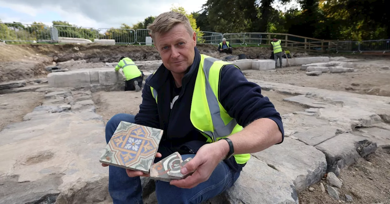 ‘More like a palace than a house’: Locals join dig at ruins of Guinness mansion in Dublin