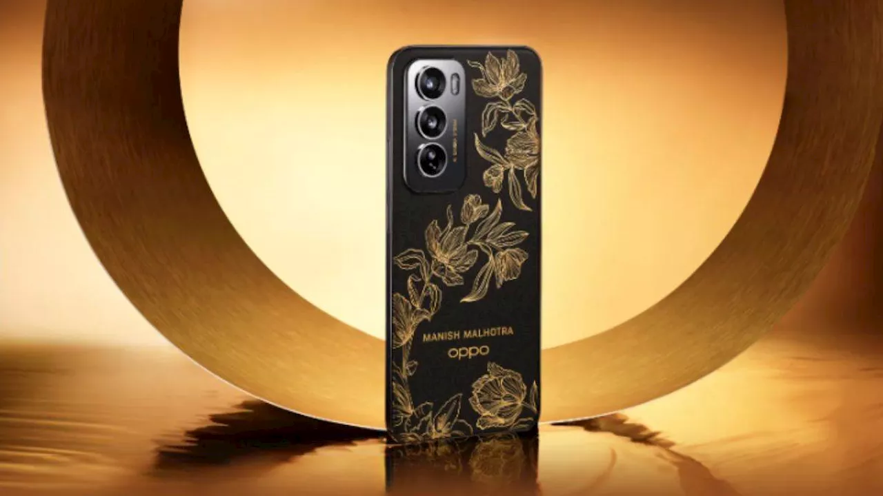 फोन में मिलेगा मनीष मल्होत्रा का खास डिजाइन, Oppo लाया Reno12 Pro 5G Manish Malhotra Limited Edition