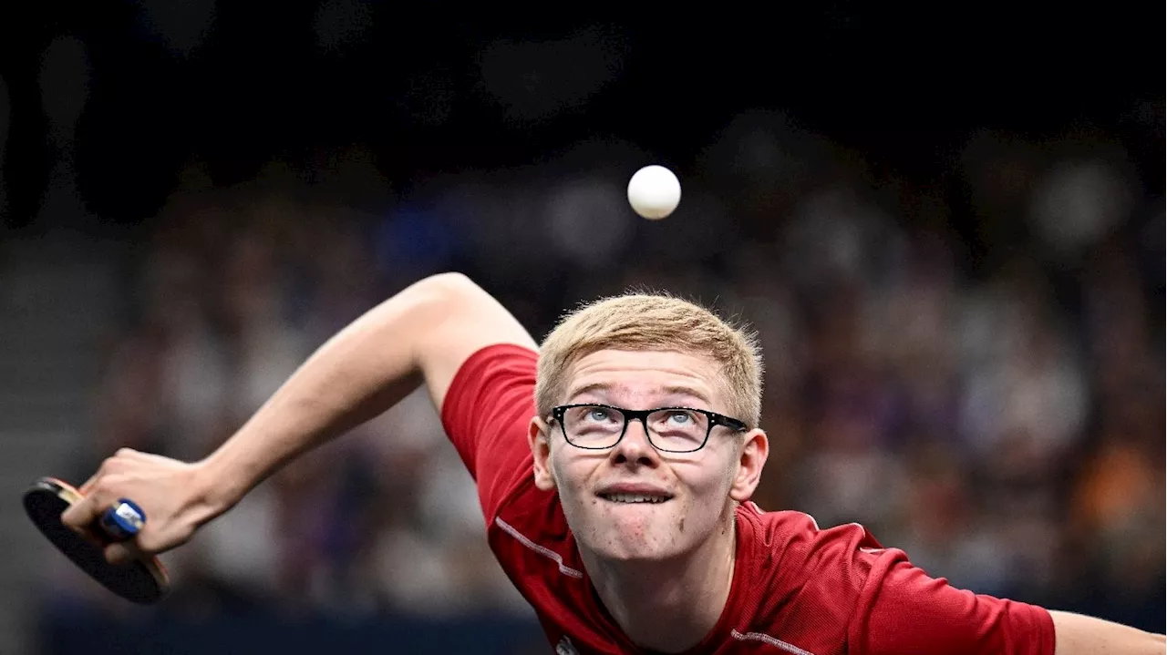 Tennis de table : retour gagnant pour le double médaillé olympique français Félix Lebrun