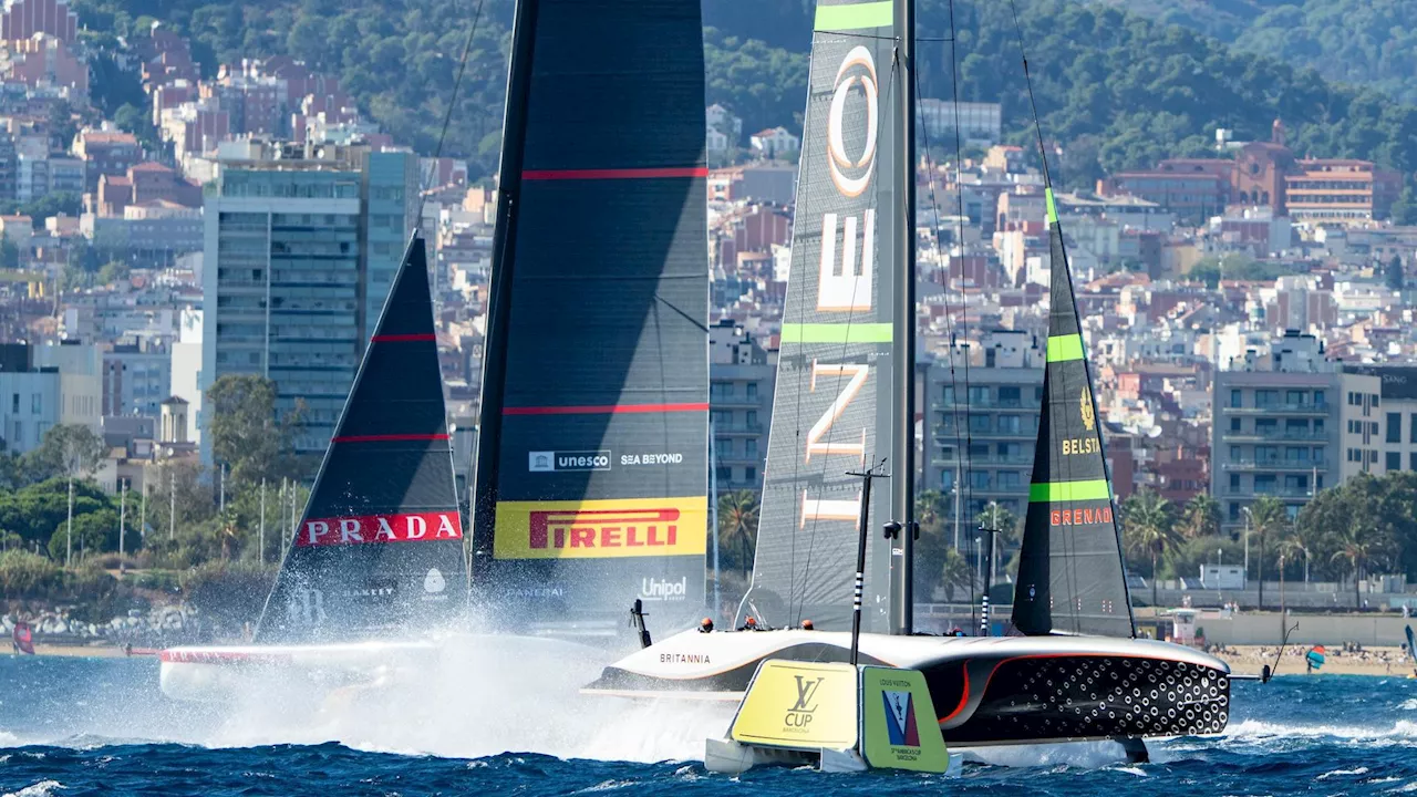 America’s Cup, Luna Rossa strappa un punto a Ineos e alla sfortuna