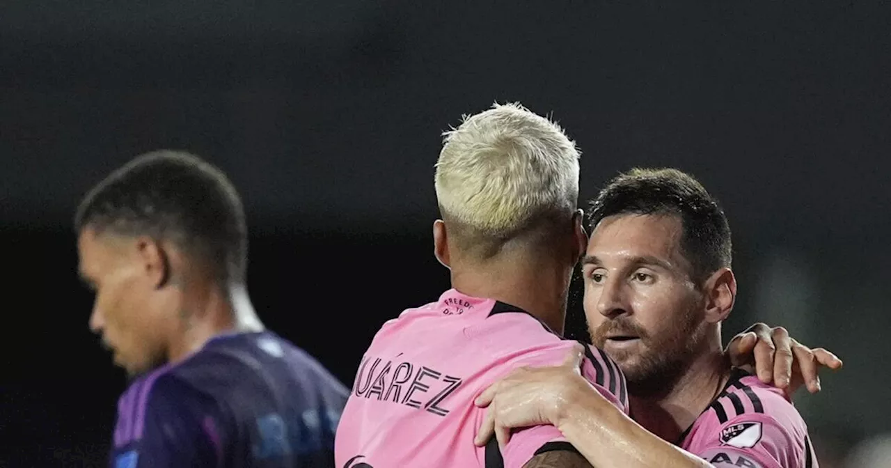 Con gol de Messi, Inter Miami empata y está por asegurar el Supporters' Shield