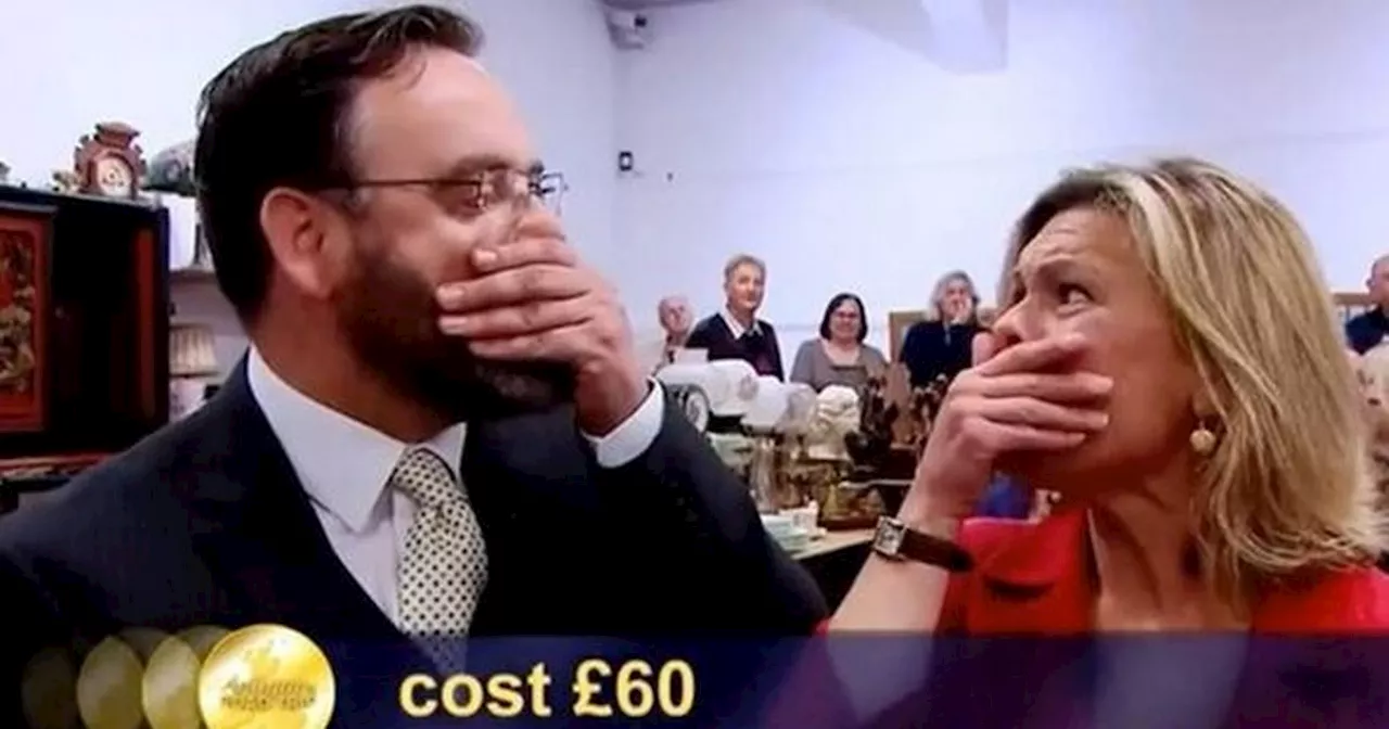 Antiques Roadshow expert speechless as item bought for £60 breaks records