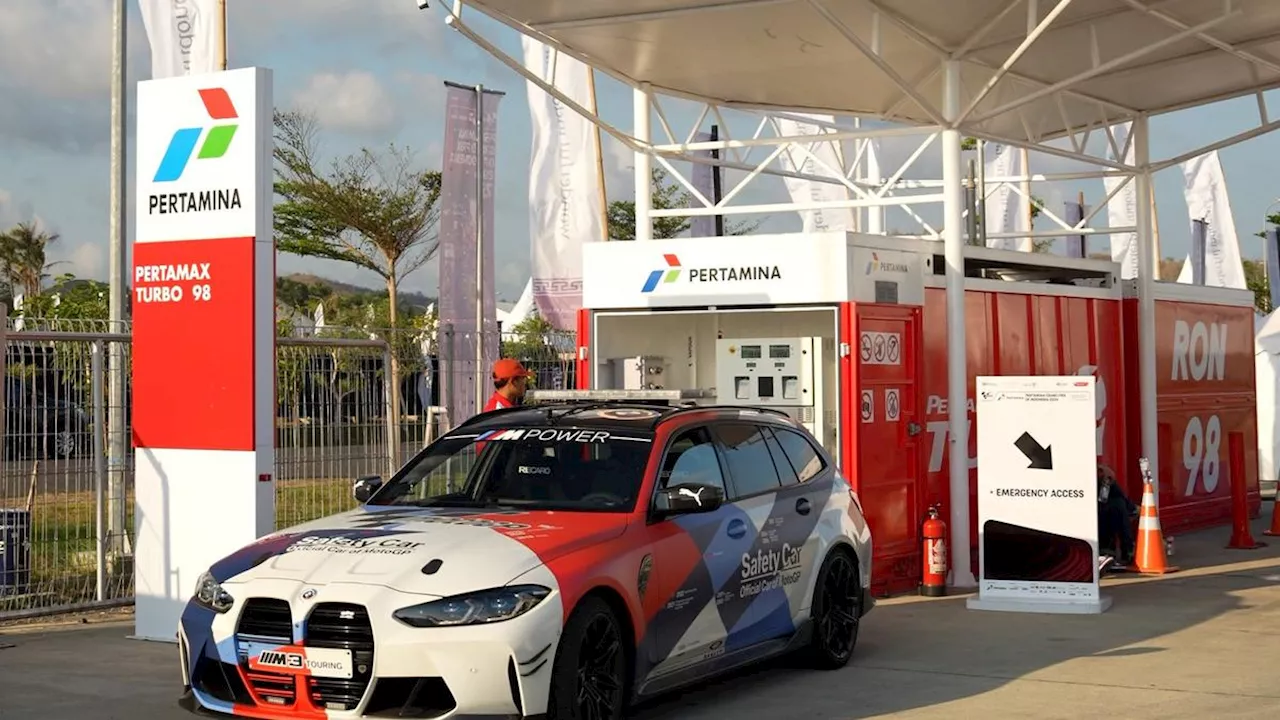 BBM Pertamax Turbo Tersedia di SPBU Modular di Ajang Pertamina Grand Prix of Indonesia 2024