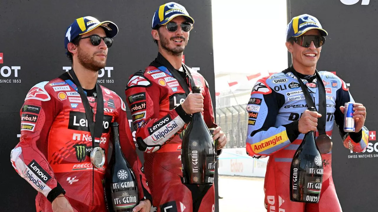 Top 3 Berita Bola: Juara Sprint Race MotoGP Indonesia 2024, Francesco Bagnaia Pepet Jorge Martin di Klasemen