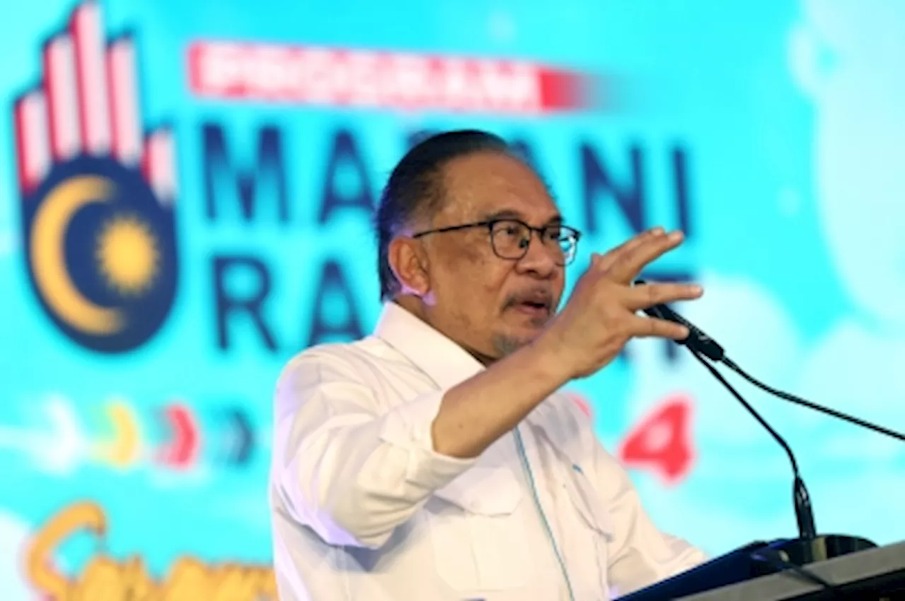 PM Anwar congratulates BN for Mahkota victory, says 20,000-vote margin shows Johoreans desire unity govt and economic development