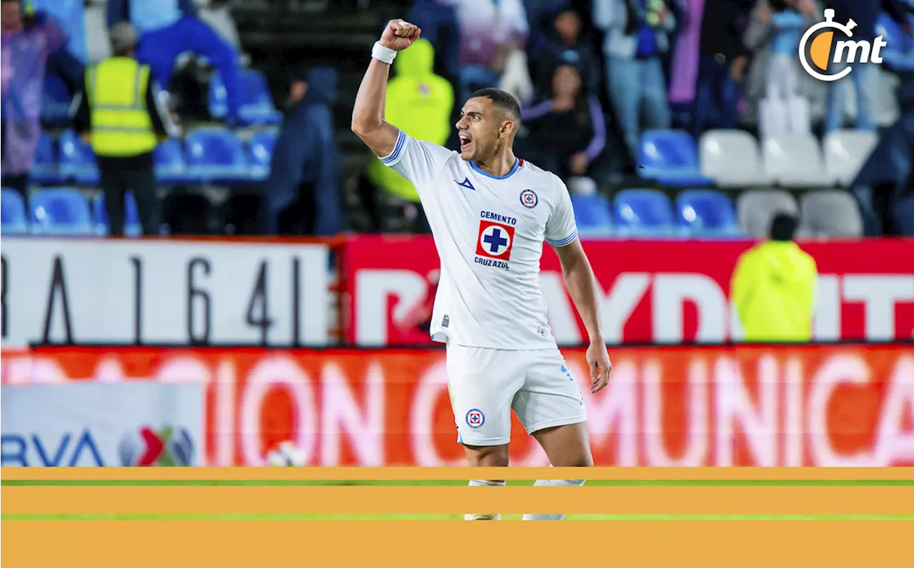 Cruz Azul remontó a Tuzos con doblete de Giakoumakis y golazos de Faravelli y Sepúlveda