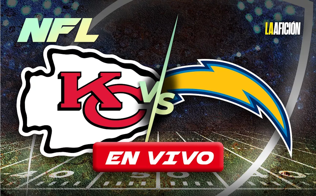 Chiefs vs Chargers EN VIVO: Partido HOY de la Semana 4 de la NFL 2024