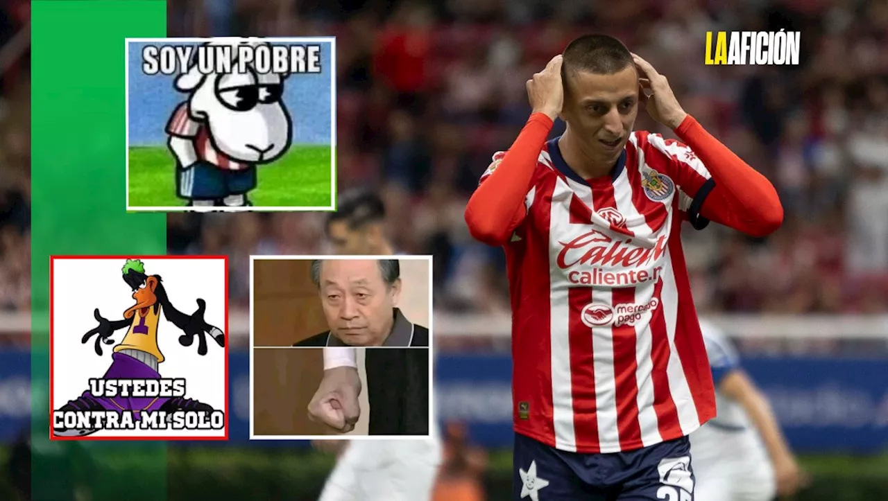 Memes reaccionan a la polémica y empate entre Chivas y Monterrey en la Liga MX