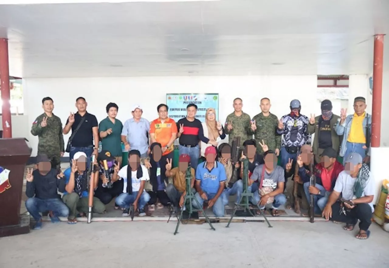 16 BIFF members surrender in Maguindanao del Sur