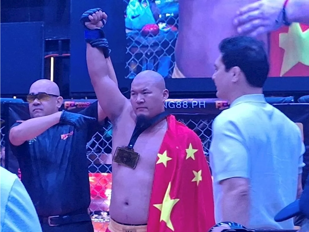 Chinese Fighter Darui Tang Knocks Out Filipino Mark Palomar at URCC Fight Night