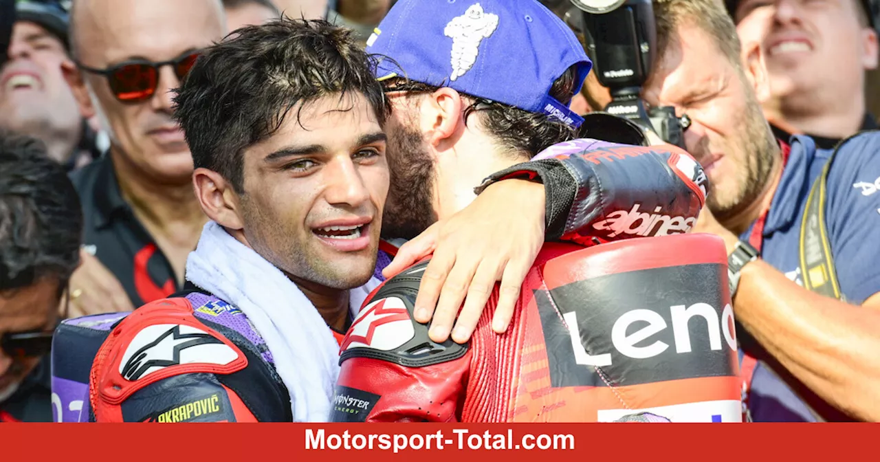 Nullnummern für Bastianini und Marquez bringen Martin und Bagnaia weiter voran