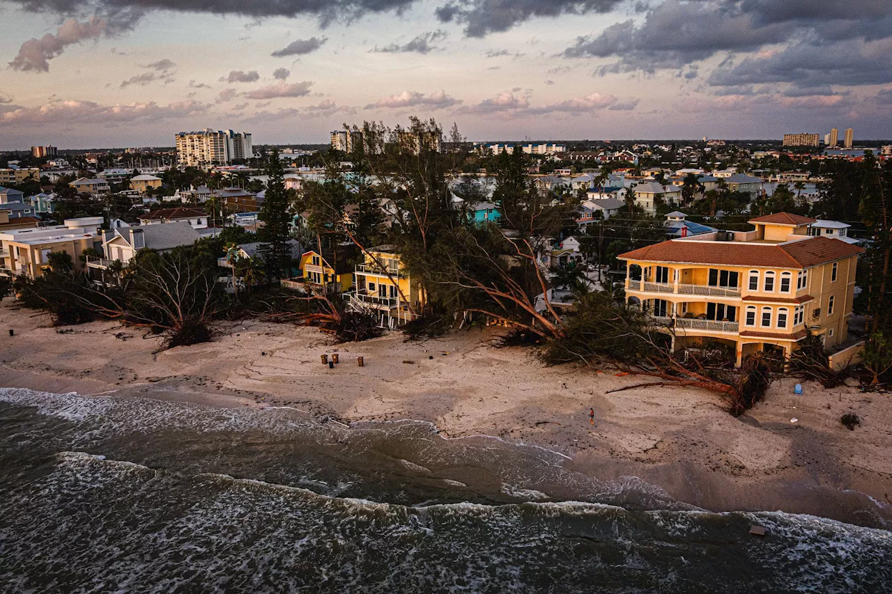 Aufräumarbeiten nach Sturm „Helene“ - Biden verspricht Hilfe