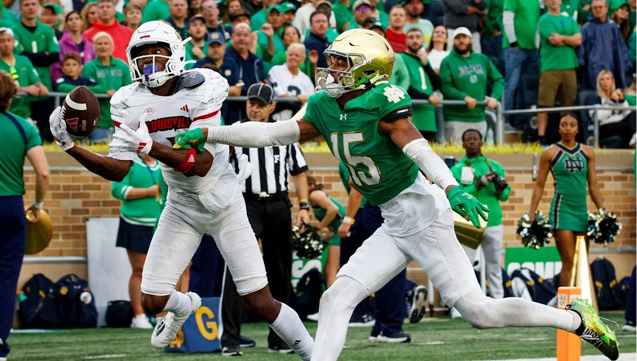 Notre Dame Edges Out Louisville In Thrilling Contest