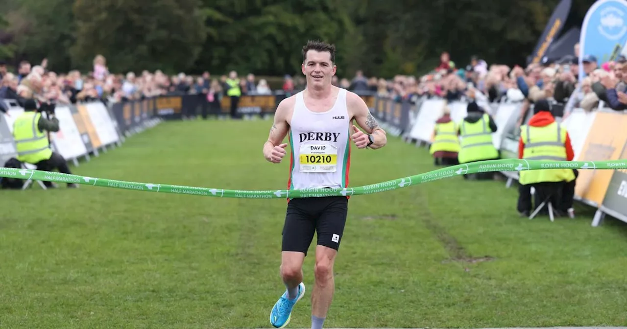 Man in Derby vest beats everyone in Nottingham at half marathon