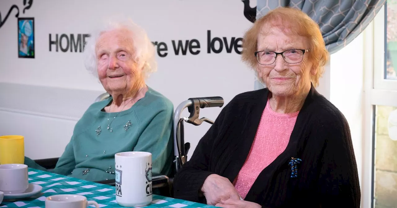 The secrets to a long life from two Notts ladies turning 100 together