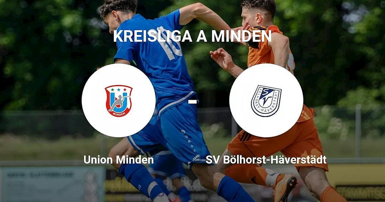 Die Union Minden gegen das Team des SV Bölhorst-Häverstädt