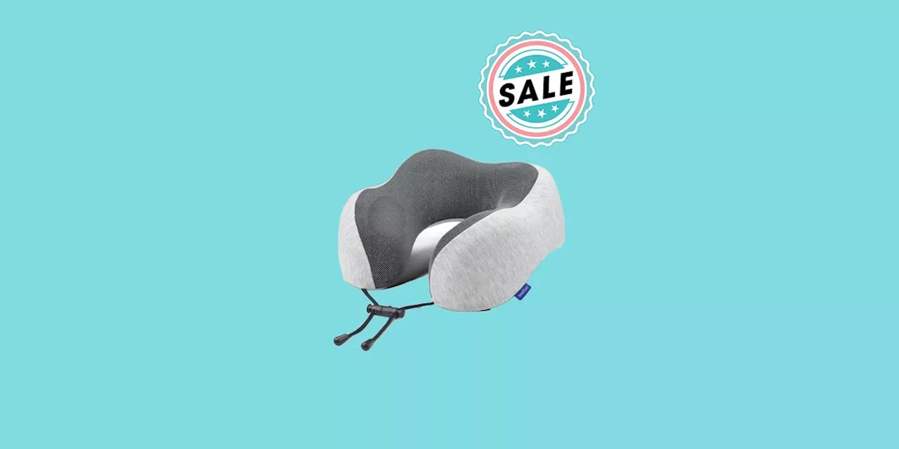 Shoppers Say This Travel Neck Pillow Provides ‘Unparalleled Comfort and Support’–and It’s On Sale