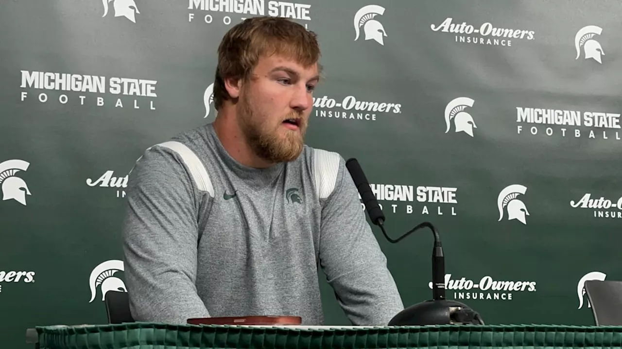 Everything Michigan State LB Cal Haladay said after loss to Ohio State