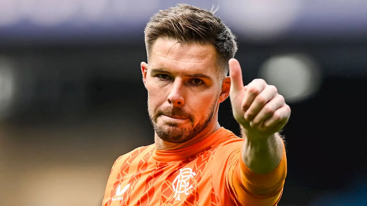 Rangers 1-0 Hibs: Jack Butland's penalty save helps hosts secure victory at Ibrox