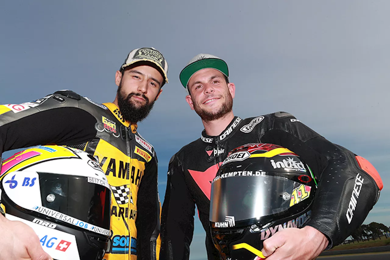 Phillip Island, FP: Krummenacher und Cortese Top-3