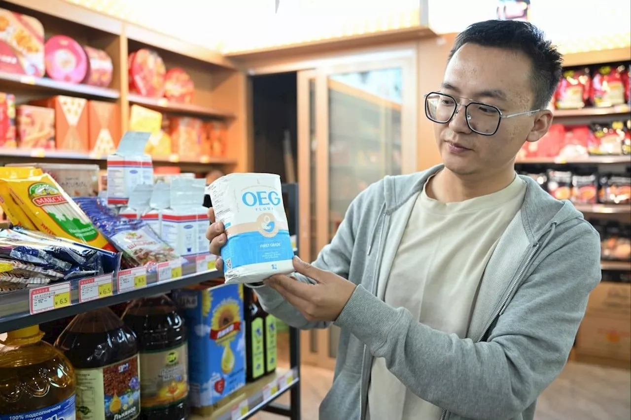 China-Mongolia trade booms via bustling border town