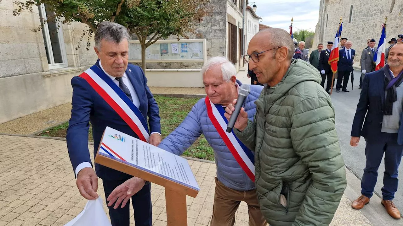 « Le plus beau visage de la France » : une plaque en l’honneur des protecteurs des harkis en Dordogne