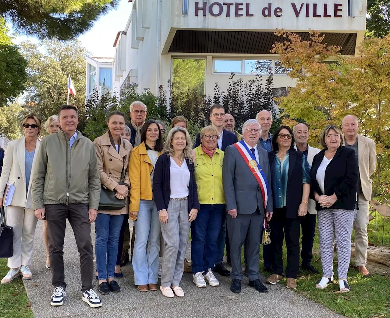 Saint-Palais-sur-Mer : le Conseil municipal a réélu Claude Baudin comme maire