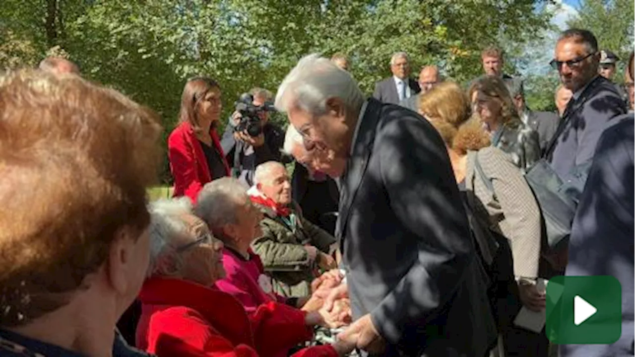 Marzabotto, Mattarella e Steinmaier sui luoghi dell'eccidio