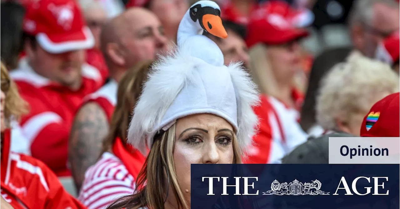 Is it my destiny, as a Swans fan, to set the scene for other teams’ triumphs?