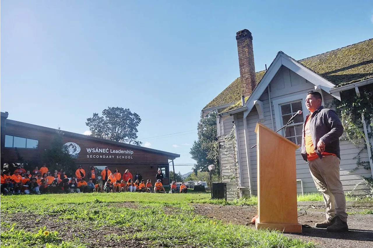 'Bittersweet' day as former Indian Day School building decommissioned in the Saanich Peninsula