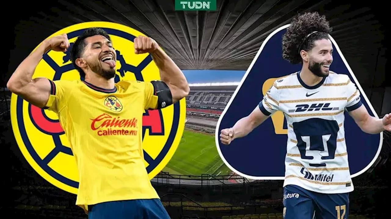 América vs. Pumas: Horario y dónde ver el partido de Jornada 10 de Liga MX