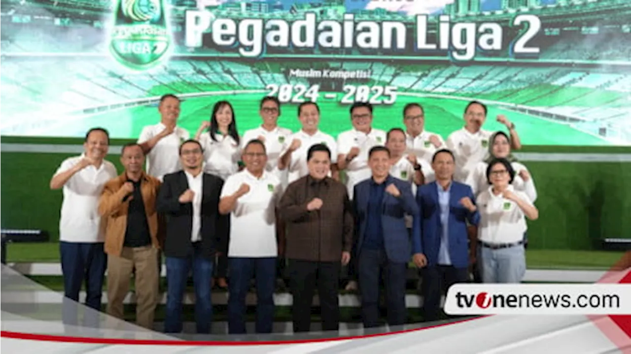 Pegadaian Dorong Kemajuan Sepak Bola Nasional dan UMKM Lewat Liga 2 2024-2025