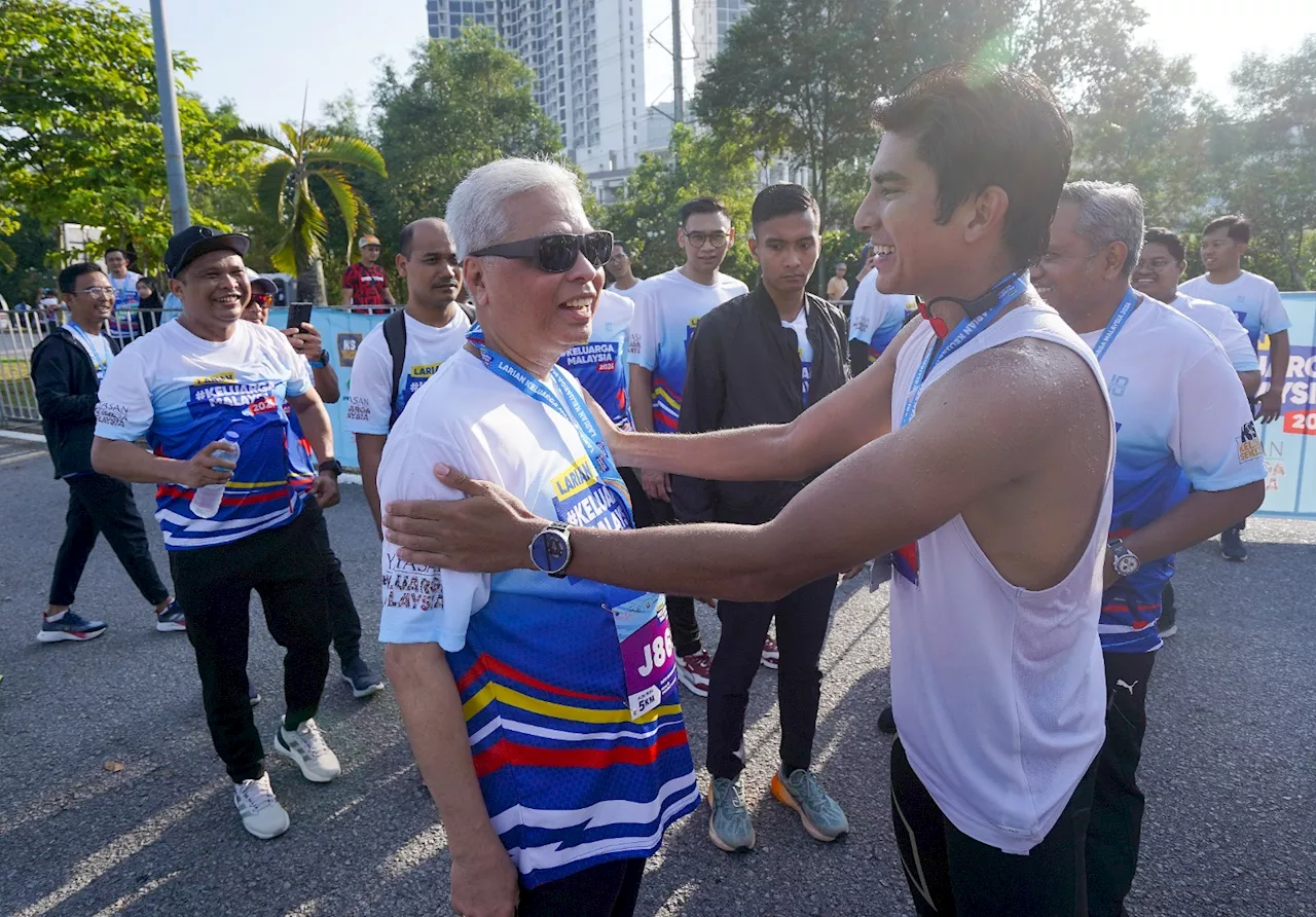 Larian Keluarga Malaysia disertai peserta rentas bangsa, politik