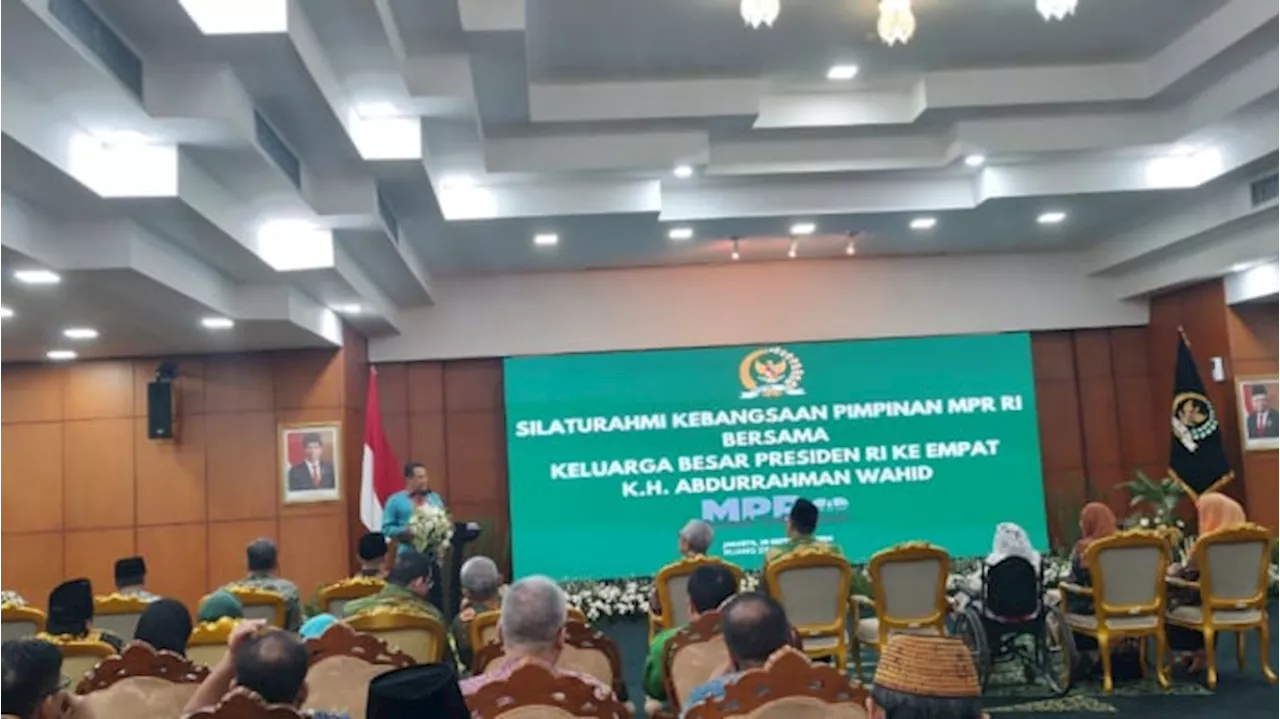 Keluarga Gus Dur dan Pengurus PKB Hadiri Silaturahmi Kebangsaan MPR