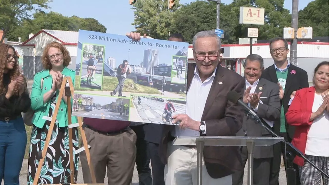 $23 million in federal funds announced to enhance bike & pedestrian safety