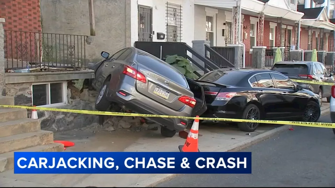 Carjacking victim recalls moment thieves steal car, lead police on chase in West Philadelphia