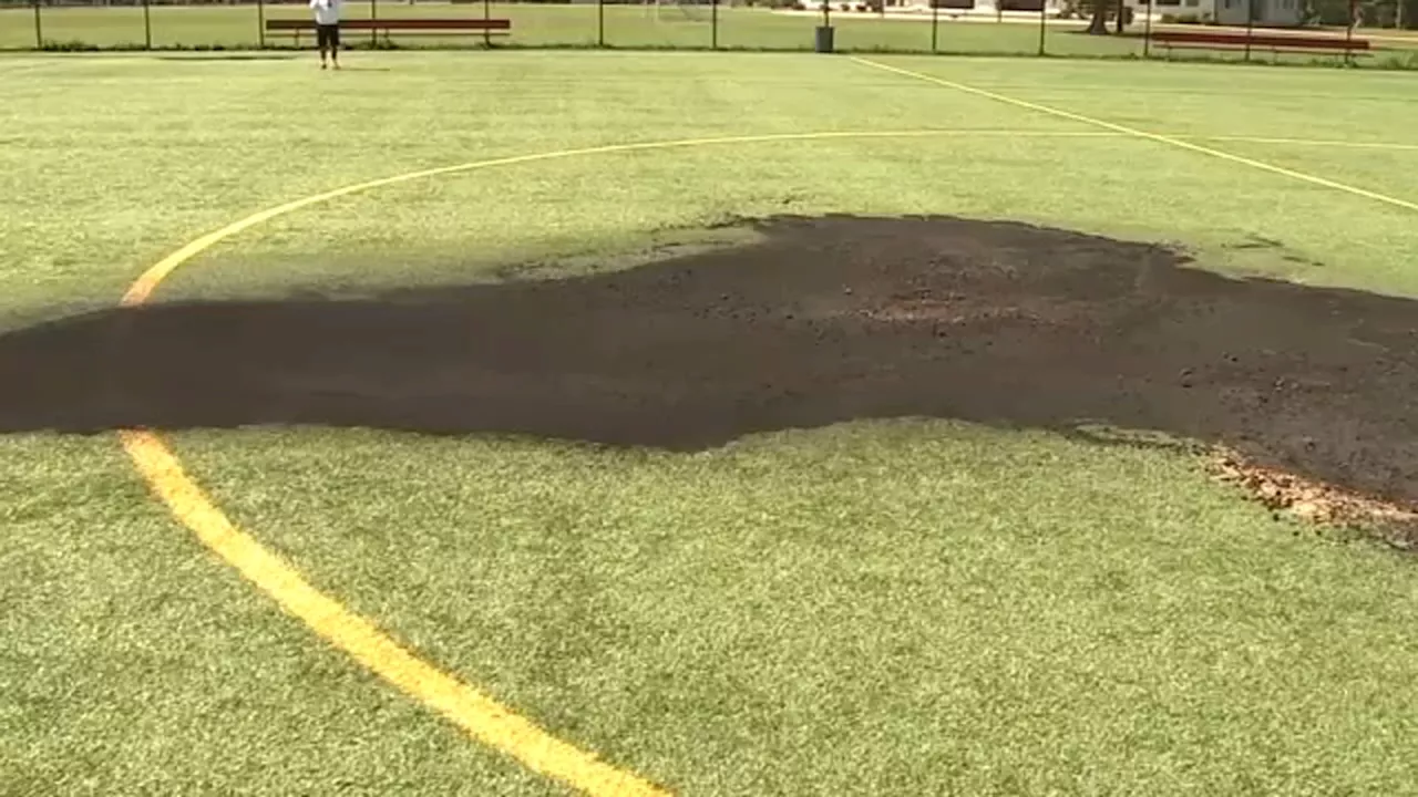 Arson investigation underway after Paterson soccer field vandalized