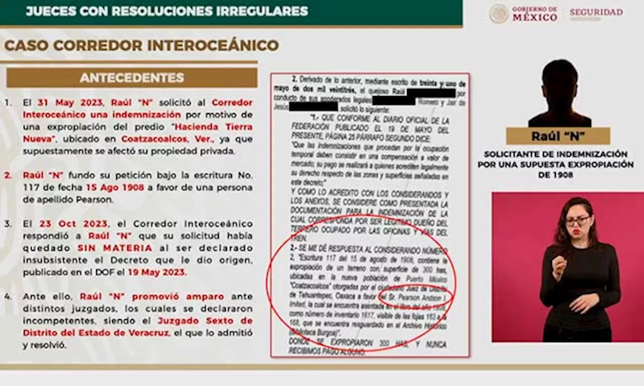 MaÑanera Juez Otorga Amparo Por Caso De Expropiación De Hace 116 Años Exhiben En La Mañanera 7285