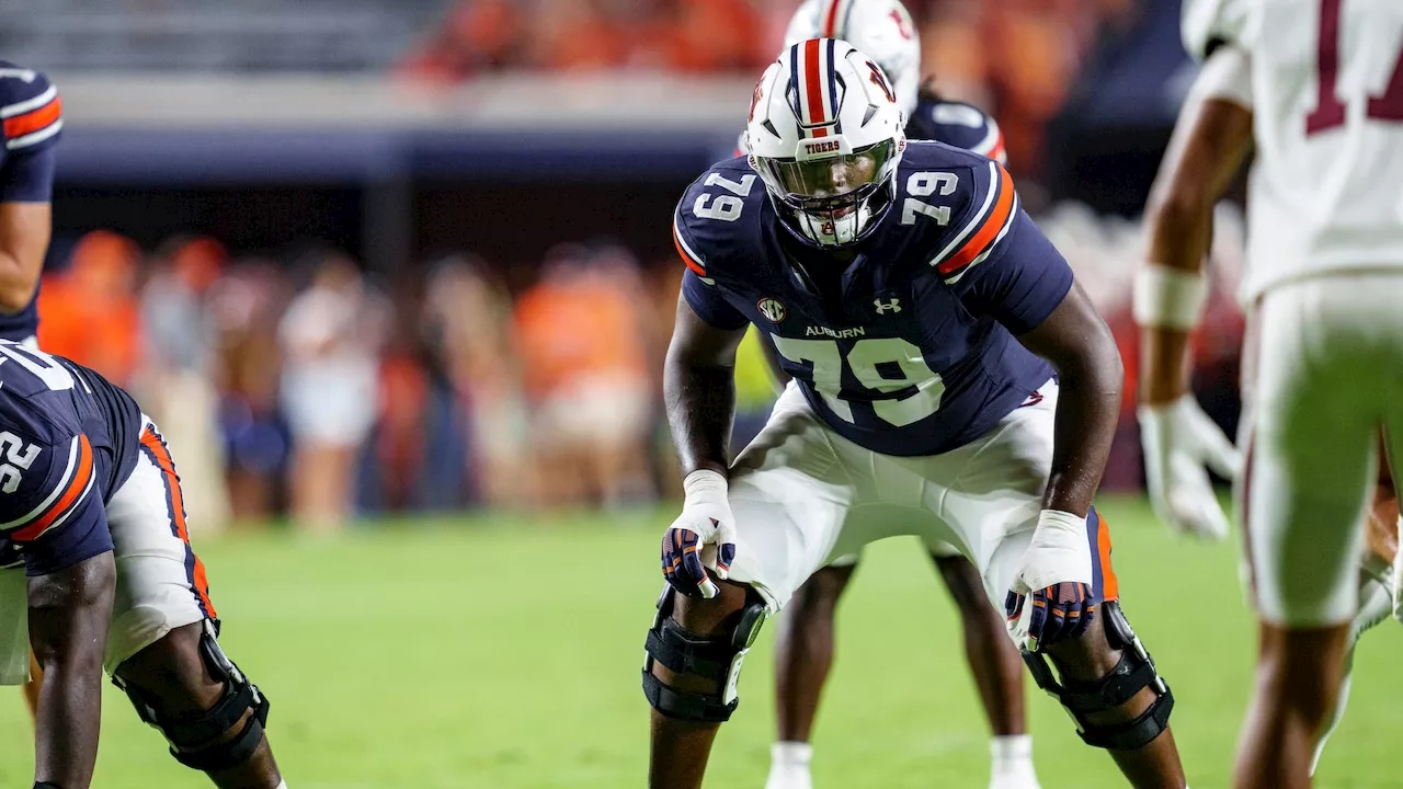 How Auburn's Tyler Johnson emerged in experienced offensive line room