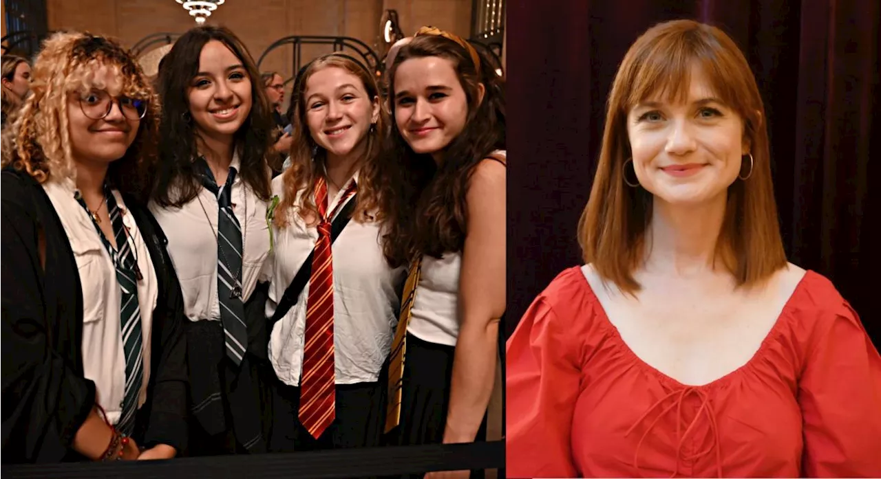 Grand Central Terminal celebrates 'Back to Hogwarts' with surprise appearance from Bonnie Wright